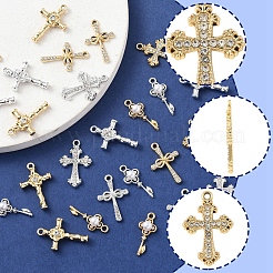 32 Stück 8 Styleas-Anhänger aus Kristall-Strass-Legierung&nbsp;FIND-FS0004-02