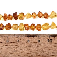 Perline ambra naturale fili&nbsp;G-N371-20B-01