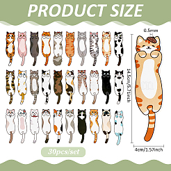 30 süßes Katzen-Lesezeichen aus Papier&nbsp;AJEW-WH0455-255