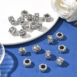 Perles européennes en alliage&nbsp;X-PALLOY-S079-076AS