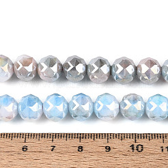 Fili di perle di vetro galvanizzate anti-ossidazione&nbsp;GLAA-N010-10mm-16