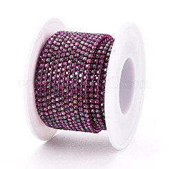 Catene della tazza del rhinestone di ferro&nbsp;CH-T006-05B-13