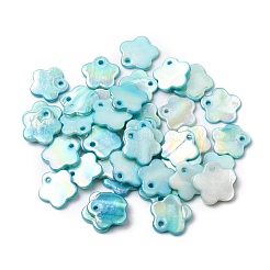 Natürliche Süßwasser-Muschelblüten-Charms&nbsp;SHEL-K006-03