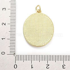 Pendentifs d'émail en laiton &nbsp;KK-H527-01C-G03