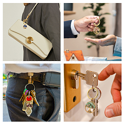 Porte-clés en pierre naturelle&nbsp;KEYC-FH0001-27