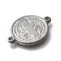 304 ciondolo in acciaio inox con medaglia di san benedetto e croce&nbsp;STAS-C119-12P