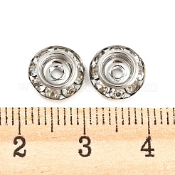 Ottone strass crystal beads&nbsp;RB-F035-06A-P