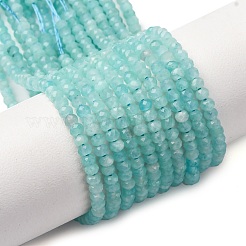 Natur Amazonit Perlen Stränge&nbsp;G-A276-B01-2x3mm