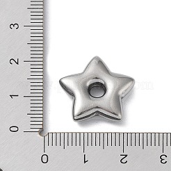 Anlaufgeschützte Abstandsperlen aus Edelstahl 304&nbsp;X-STAS-A088-03P