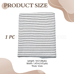 Tessuto in poliestere a strisce&nbsp;DIY-WH0816-131A