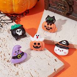 Brosche aus Kunstharz mit Halloween-Motiv&nbsp;JEWB-BR00116