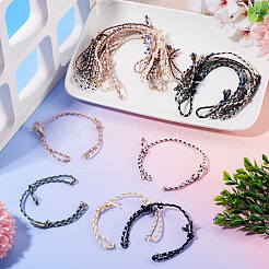 36 pieza de 12 colores de cordón de polialgodón para hacer pulseras&nbsp;BJEW-TAC0052