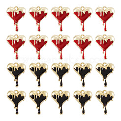 Colgantes de esmalte de aleación 20pcs&nbsp;ENAM-TA0003-62B