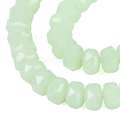 Chapelets de perles en verre imitation jade&nbsp;GLAA-Q114-01A-C04