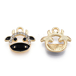 Umweltfreundliche Charms aus Zinklegierungen&nbsp;FIND-N048-039-NR