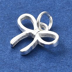 925 Sterling Silber Schleife Anhänger&nbsp;STER-M119-05C-S