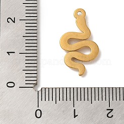Pendentifs en acier inoxydable 304 avec placage ionique (IP)&nbsp;STAS-C110-06G