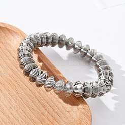 Bracelets extensibles en acier inoxydable 304 pour femmes&nbsp;LS-BJEW-P315-02D-P