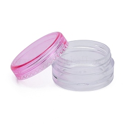 3g PS Plastik leerer tragbarer Gesichtscremetiegel&nbsp;MRMJ-WH0020-01B