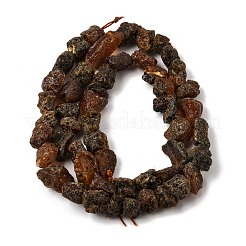 Brins de perles d'ambre naturelles brutes&nbsp;GG-CBAC13F-D01-03