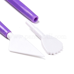 Set di strumenti per scolpire l'argilla da modellare a doppia testa in plastica da 8 pz&nbsp;LS-TOOL-A011-02B