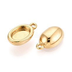 Pendentifs cabochons en acier inoxydable 304&nbsp;STAS-N114-47G