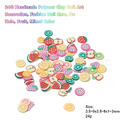 24g handgemachte Nagelkunstdekoration aus Fimo&nbsp;CLAY-YW0001-17