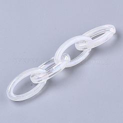 Transparentem Acryl Verknüpfung Ringe&nbsp;LS-PACR-R246-013