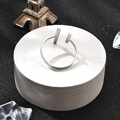 Offene Manschettenringe aus 304 Edelstahl für Damen&nbsp;RJEW-S395-02P