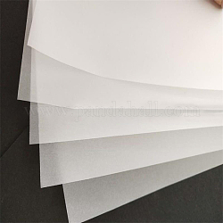 Carta da lucido naturale carta velina traslucida, fumo bianco, 42x29.7cm