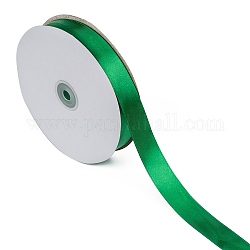 Single Face Solid Color Satin Ribbon, for Bows Crafts, Gifts Party Wedding Decoration, Lime Green, 5/8 inch(15~16mm), about 100yards/roll(91.44m/roll)