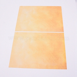 Briefpapier aus Papier, Rechteck, Mokassin, 28.6x21x0.01 cm
