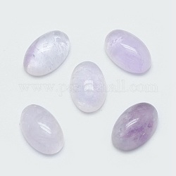 Natural Amethyst Cabochons, Oval, 11x7x4mm