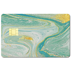 PVC プラスチック防水カード ステッカー  銀行カードの装飾用の粘着カードスキン  長方形  他人  186.3x137.3mm