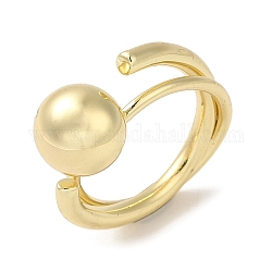 Латунные обручальные кольца, большое кольцо для женщин, реальный 18k позолоченный, 2.5~5 мм, внутренний диаметр: 18x16 мм