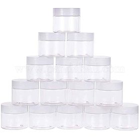 BENECREAT 12 Pack 3.5x2.4x1.2 Inches Rectangular Clear Plastic Bead Storage  Box with Lid