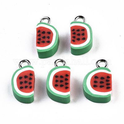 Breloques en pâte polymère manuelles&nbsp;X-CLAY-T016-53-1