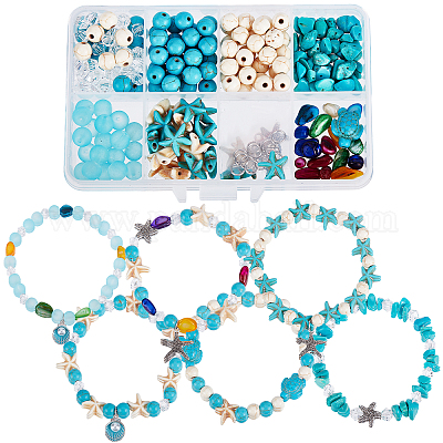Kit de fabrication de bracelets de pierres précieuses DIY