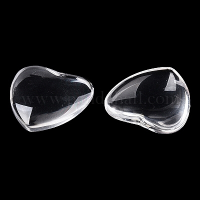 Transparente Glas Cabochons&nbsp;GGLA-T004-15-1