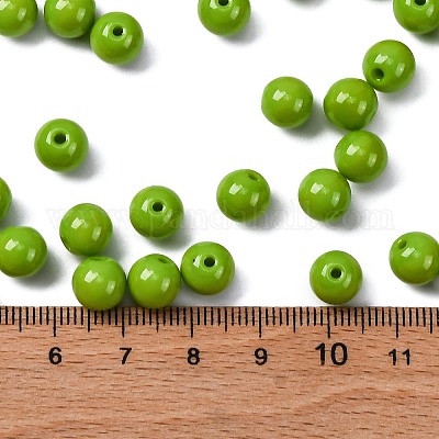 Undurchsichtige Glasperlen&nbsp;SEED-Z004-P8MM-04-1