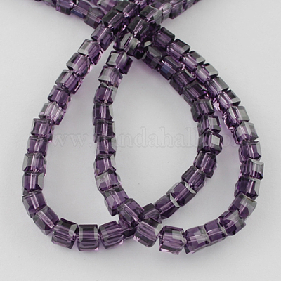Chapelets de perles en verre&nbsp;GLAA-R041-8x8mm-19-1