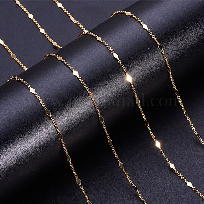 Cadenas de eslabones de latón&nbsp;CHC-T007-01G-1