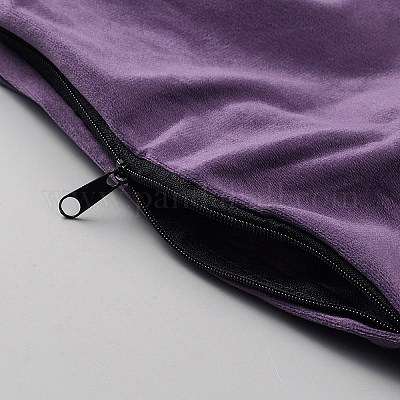 Samt mit Polyester-Reisekissenbezug&nbsp;AJEW-WH20006-66C-1