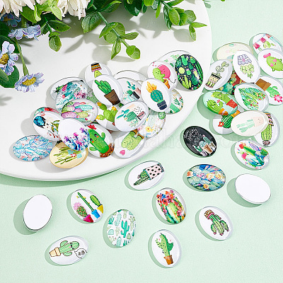 Glas cabochons&nbsp;GLAA-PH0002-26A-1