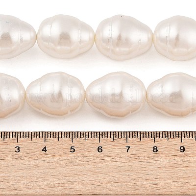 Chapelets de perles de coquille&nbsp;BSHE-L035-A02-1