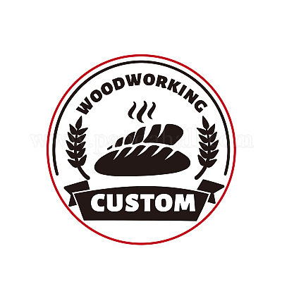 Custom Cake stamp Personalized leather wood food cake iron bread