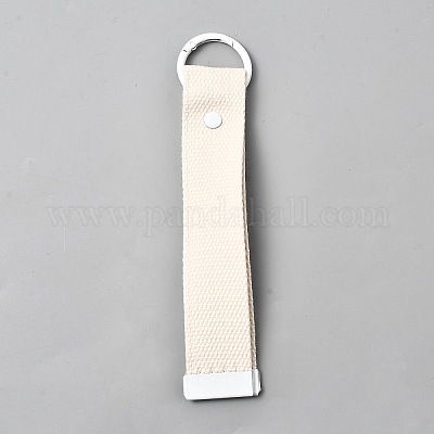 Porte-clés en alliage de polyester&nbsp;KEYC-WH20005-33B-1