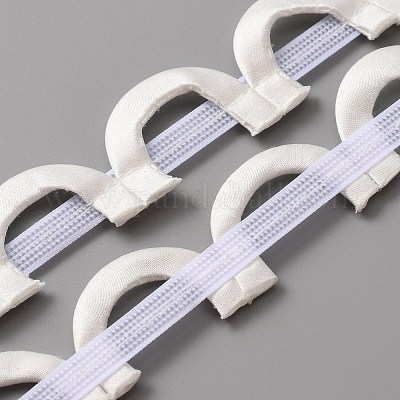 Nastro di raso&nbsp;SRIB-WH0007-10B-1