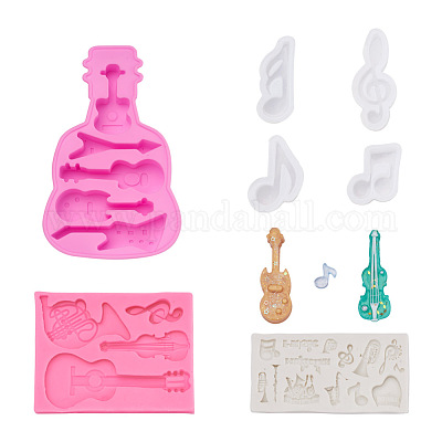 Small Crystal Hole Mold Epoxy Resin Silicone Molds Cake Decorating Molds  1pc Set