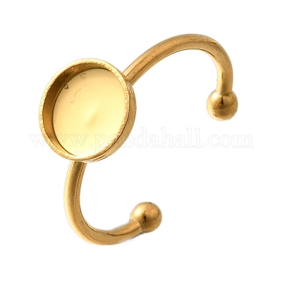 Offene Manschettenringkomponenten aus Edelstahl 304&nbsp;STAS-M057-01C-G-1